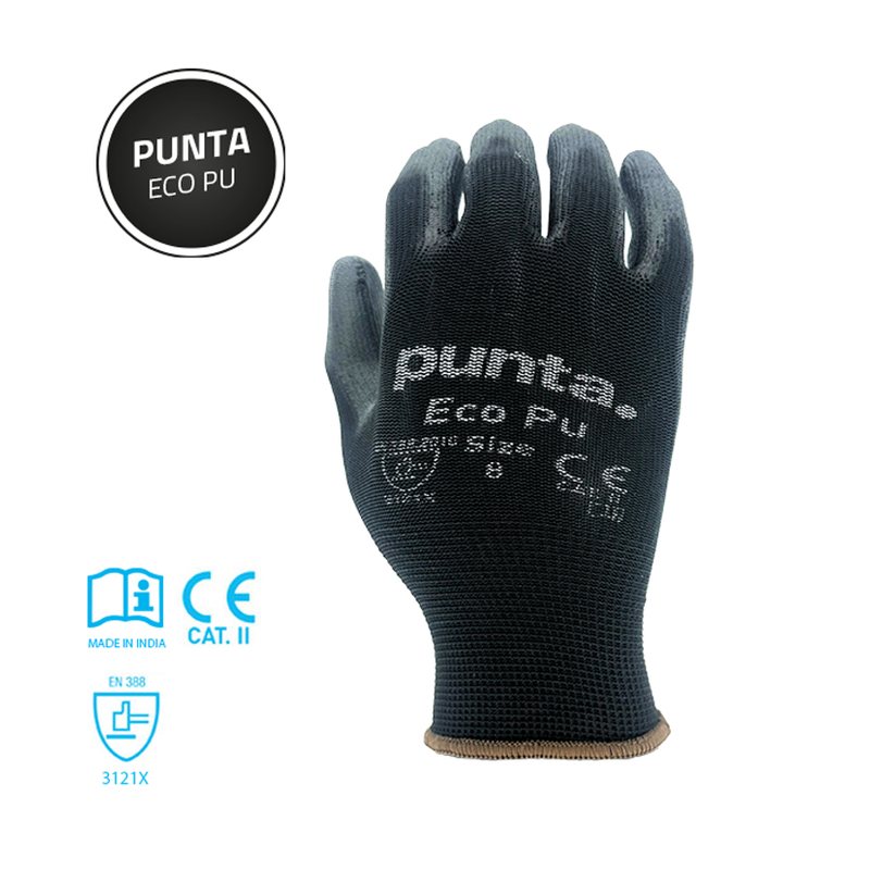 Punta Eco PU eldiven